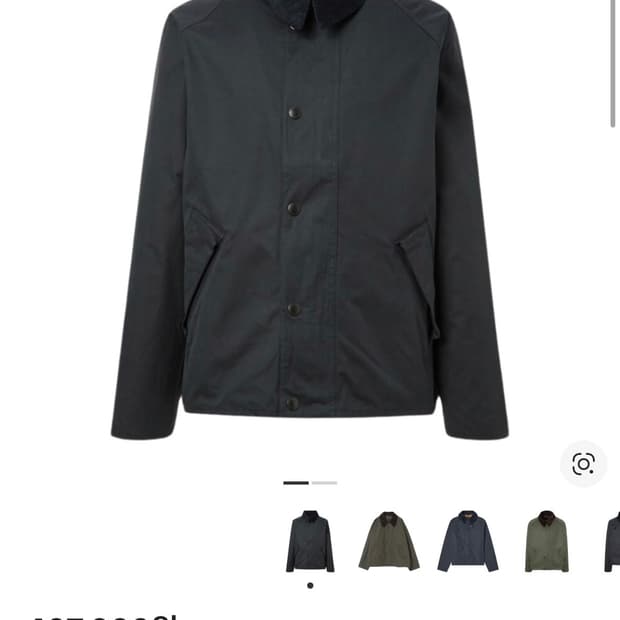 바버 OS 트랜스포트 캐주얼 논왁스 자켓