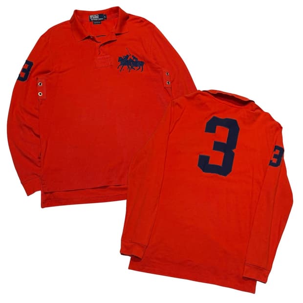 폴로 랄프로렌 빅포니 카라티 오렌지