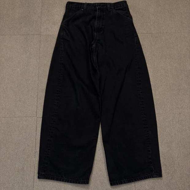 HATCHINGROOM 해칭룸 와이드 커브 데님 2