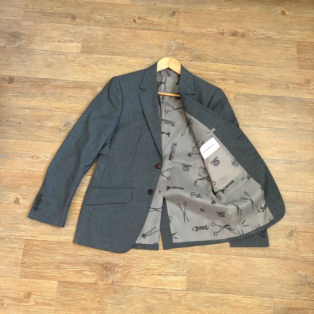 커스텀멜로우 XS 슬렌더 슬림핏 자켓 청소년 