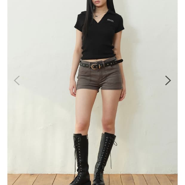 SAND LOW SHORT PANTS / KHAKI