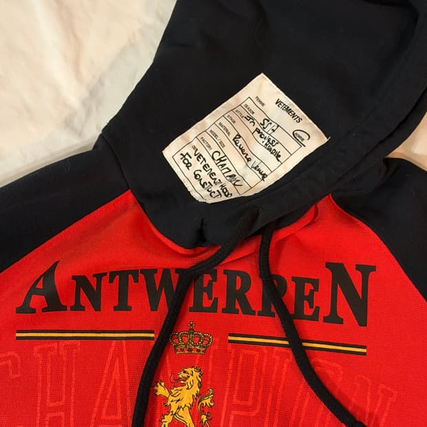 베트멍 X 챔피온 안트워펜 후드