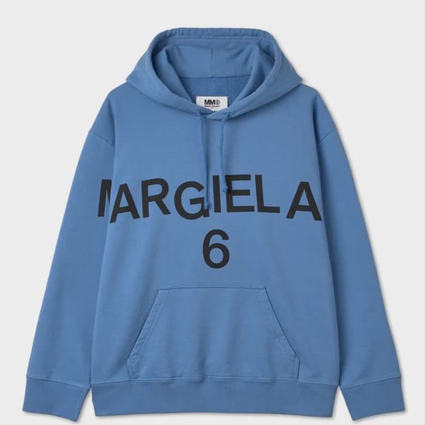 마르지엘라 mm6 로고 후드