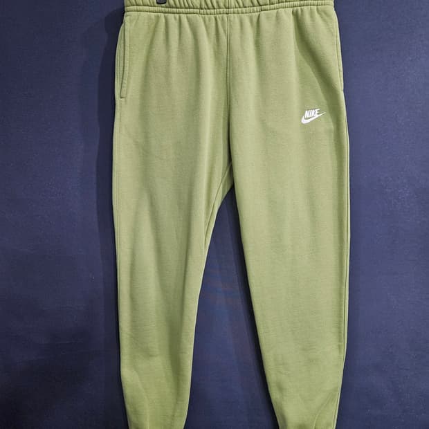 나이키 라이트카키 남성 허리 32~34 기모 조거팬츠 