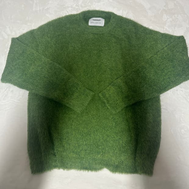 노메뉴얼 니트 CROPPED HAIRY KNIT