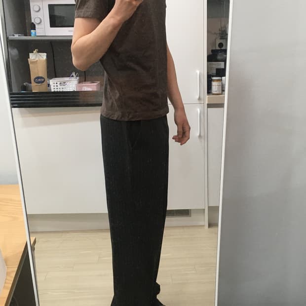 [42] 기마구아스 다니엘 스트라이프 팬츠