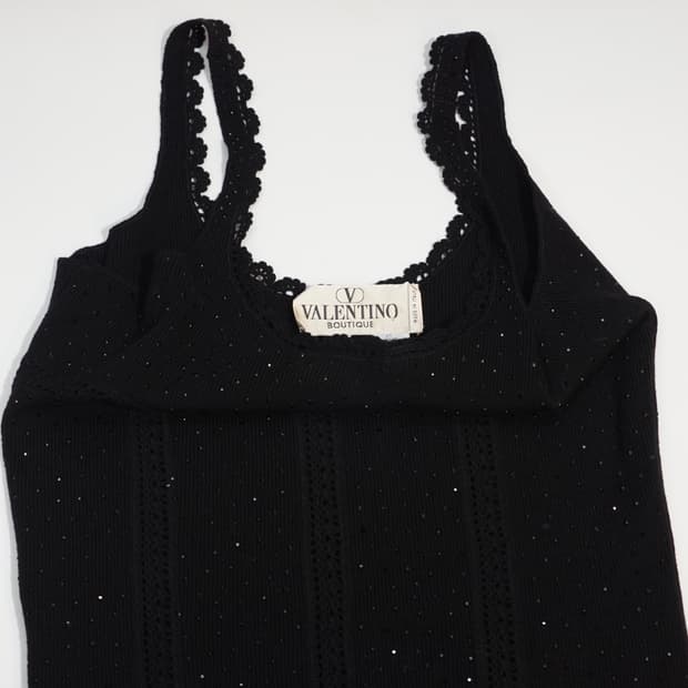 80s 발렌티노 부띠크 컬렉션 슬리브리스