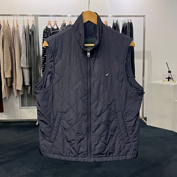 [100] 헨리코튼 퀼팅 조끼