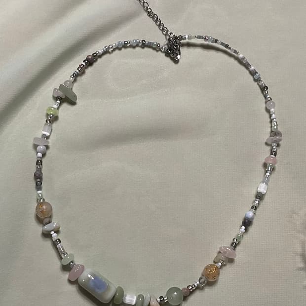 세라믹 비즈 목걸이