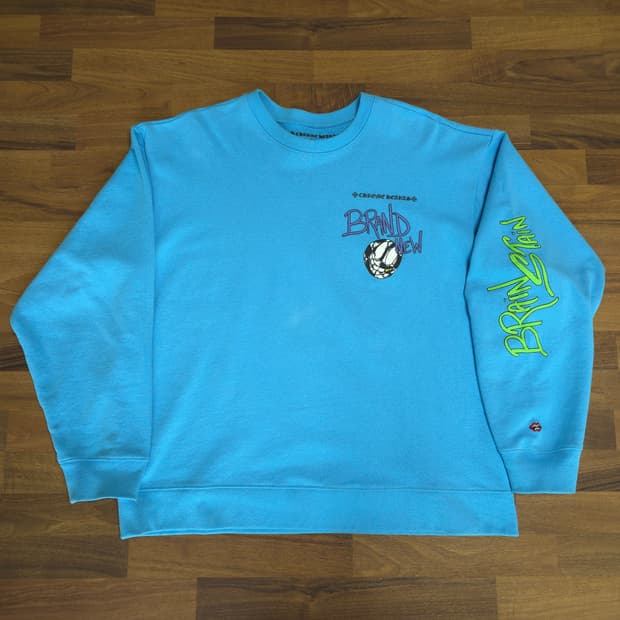 [2XL]크롬하츠 매티보이 브레인 뉴 스웻셔츠