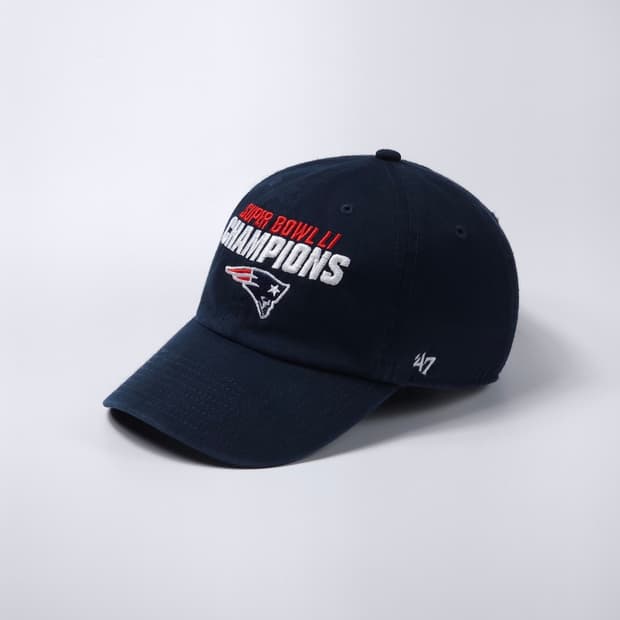 47 뉴잉글랜드 패트리어츠 슈퍼볼 LI 우승 기념 NFL 볼캡 모자