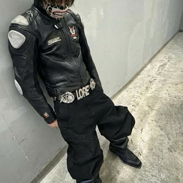 vintage Hein gericke moto biker jacket