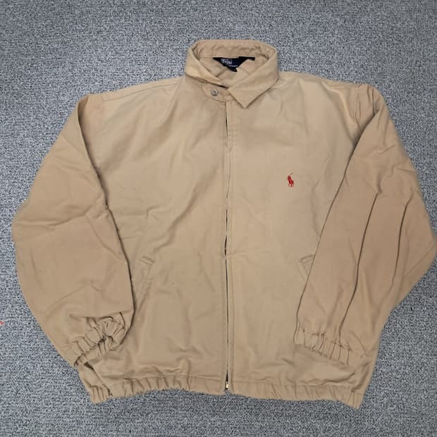 폴로90s캔버스자켓