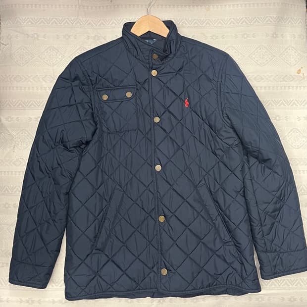 폴로 랄프로렌 네이비 퀼팅 자켓