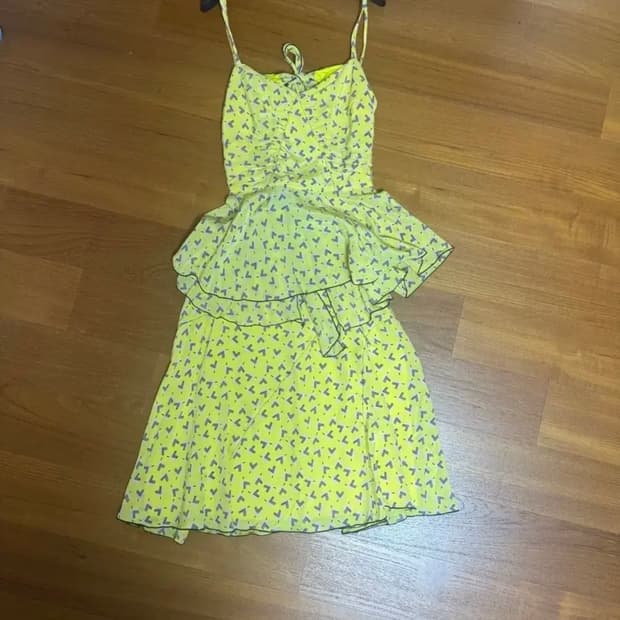 안나 수이(Anna Sui) 빈티지, 스커트+ 블라우스 셋업