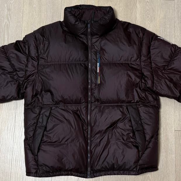 살로몬 컨투어 다운 자켓 초콜릿 XXL 105