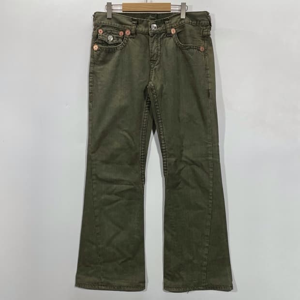 트루릴리젼 USA 부츠컷 데님팬츠