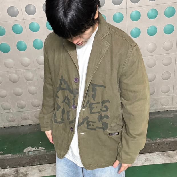 조르지오 아르마니 99FW art saves lives 자켓