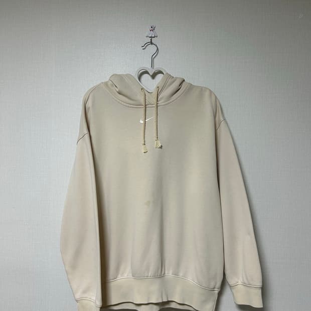 나이키 베이지 후드티