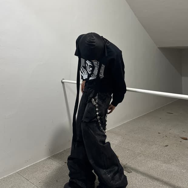 오베이 미스치프 스컬 맨투맨 L사이즈