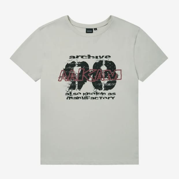 아캄 Painted 98 Half Top Light Gray