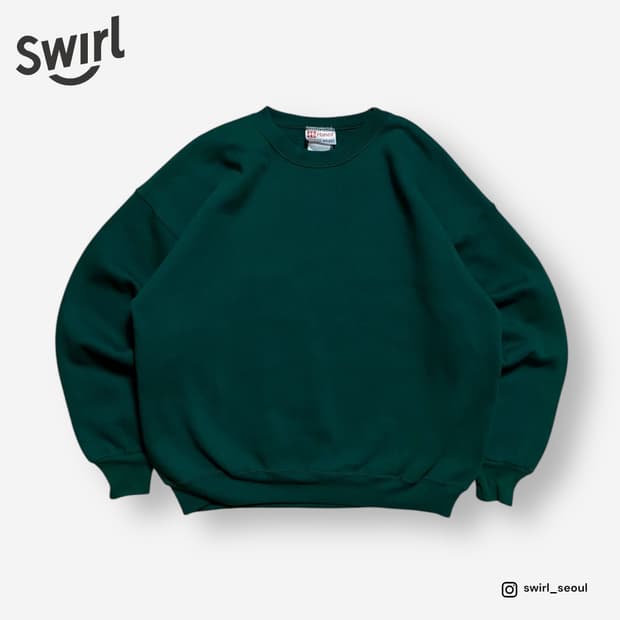 🌊Hanes Green sweatshirts