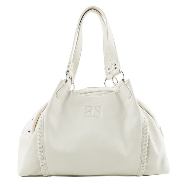 새상품) 애즈온 보니타 빅백 아이보리