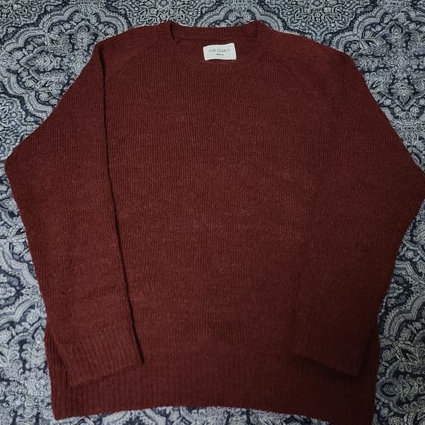 Our Legacy 알파카 메리노울 혼방 니트 50size