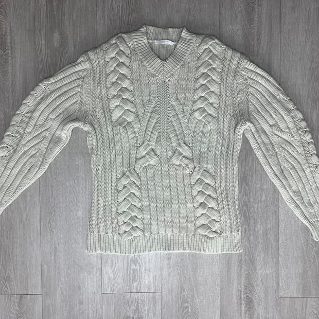 Helmut Lang Cable Knit Sweater 