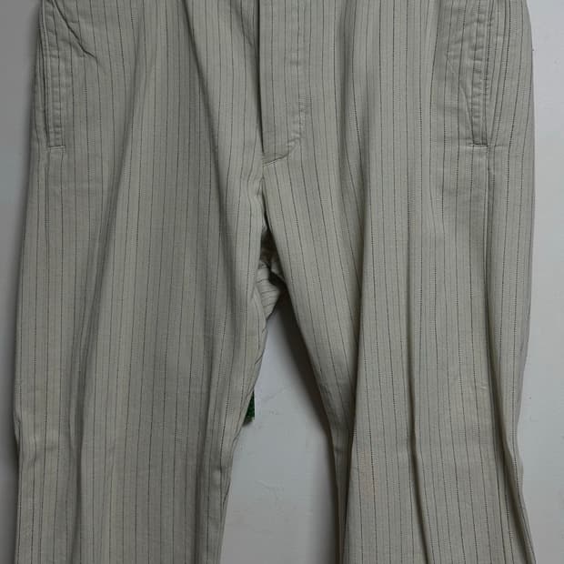 RRL 스트라이프 트윌 오피서 팬츠