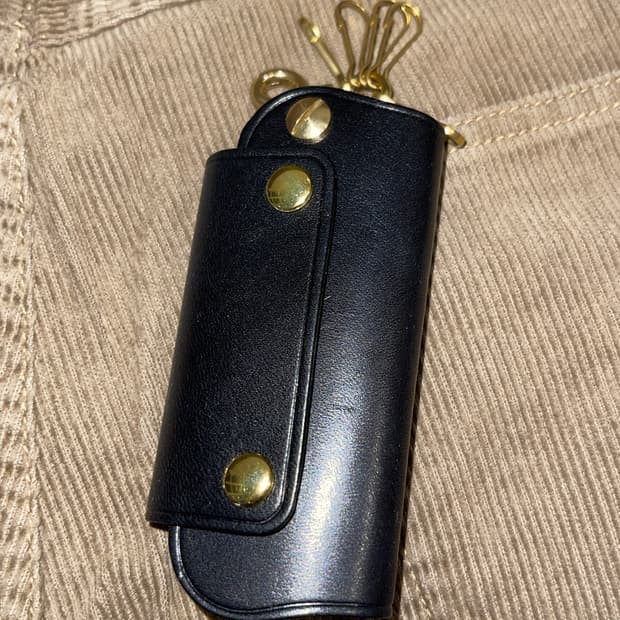 소가죽 키케이스 키홀더 키링 