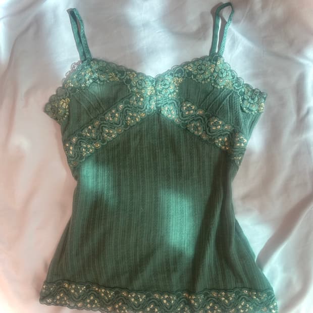 빈티지 히피 그런지페어리 딱붙 슬리브리스 나시 루카 와이즈걸 큐빈