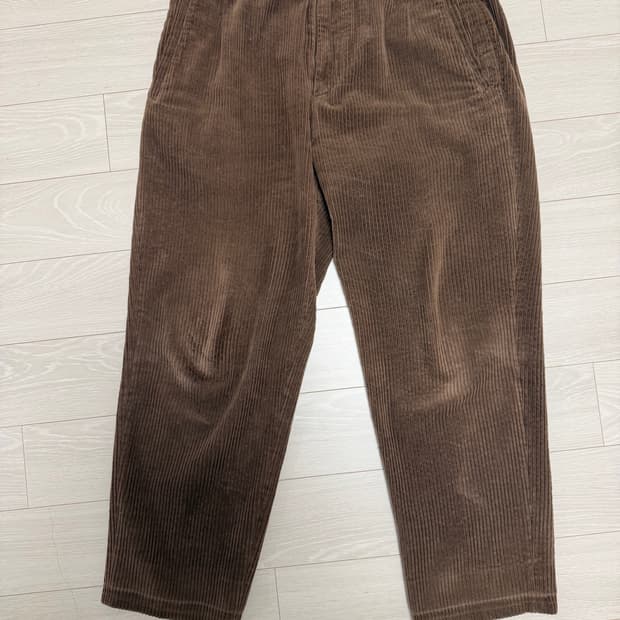 TIME 타임옴므 코듀로이 와이드 팬츠 82사이즈