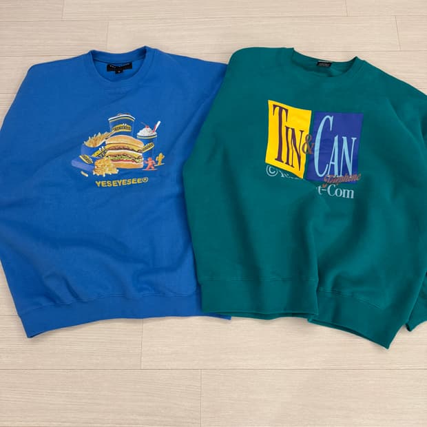 테켓 예스아이씨 스웻 맨투맨 L,XL