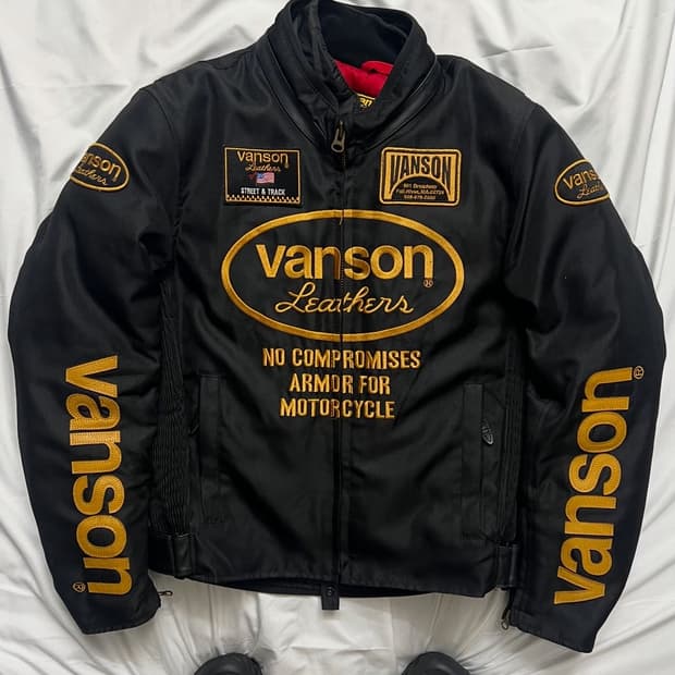 밴슨 레이싱자켓 라이더자켓
