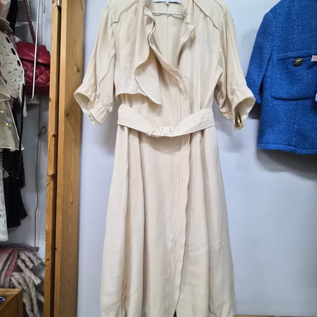 오브제 원피스 집업 아우터