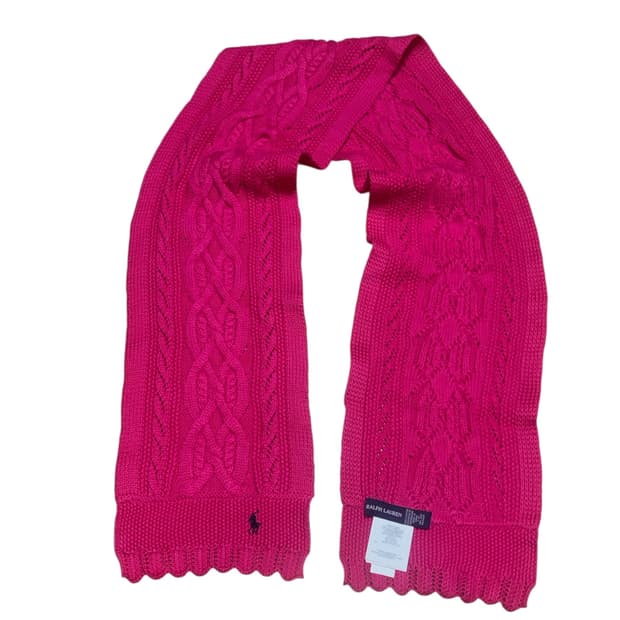 폴로 랄프로렌 니트 머플러 목도리