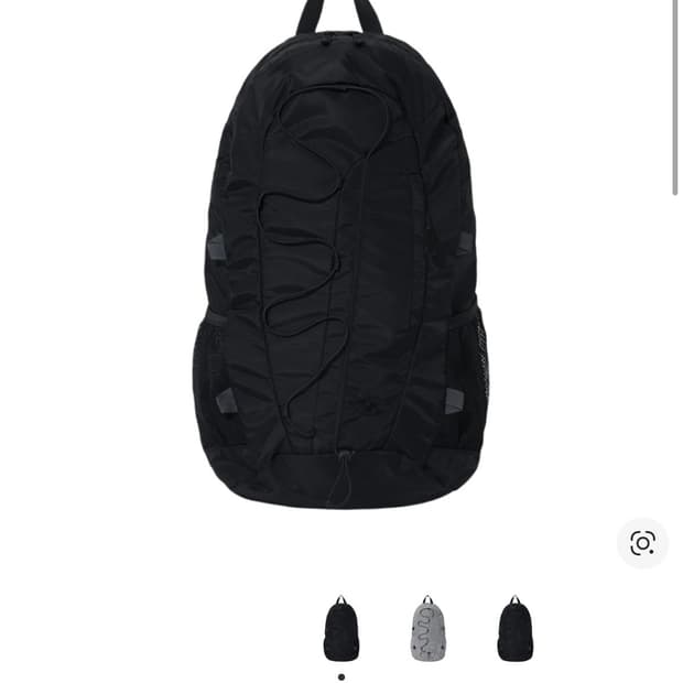 산산기어 백팩 블랙 23fw