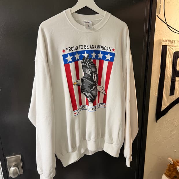 Usa 90년대 Jerzees eagle 빈티지 스웻셔츠 XL