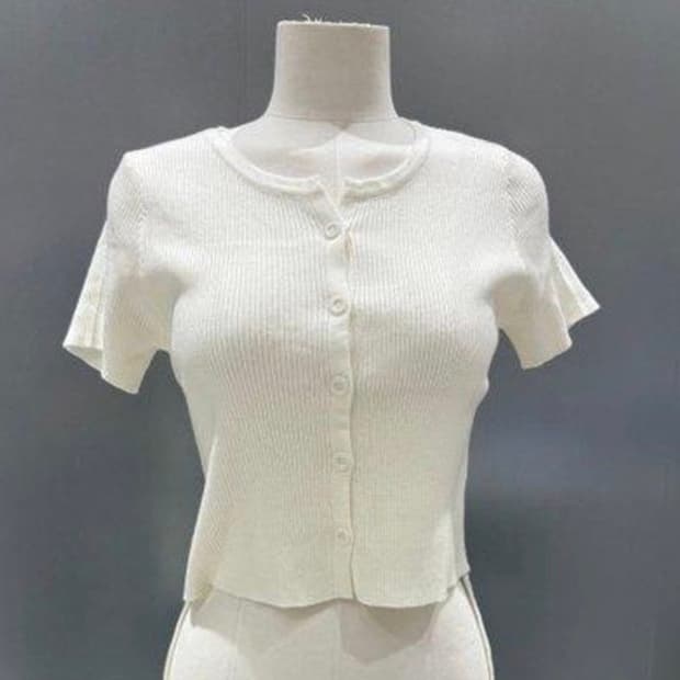 에이블리 반팔 셔링 가디건 / 무신사브랜디모리걸빈티짓더인크림
