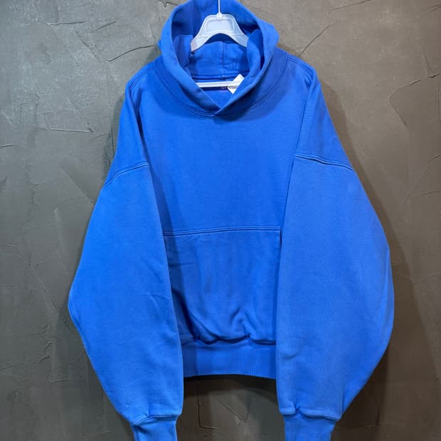 [XL] YEEZY X GAP 이지갭 블루 후드티 