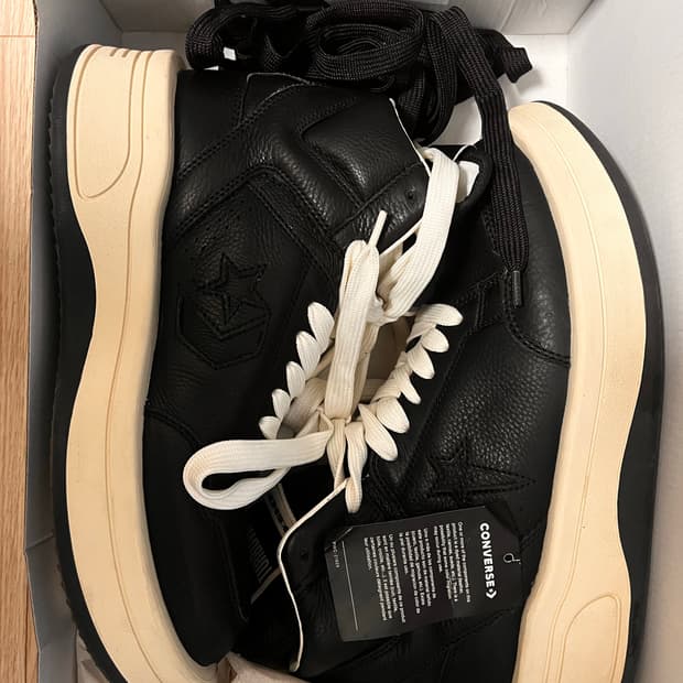 릭오웬스 컨버스 터보웨폰 265