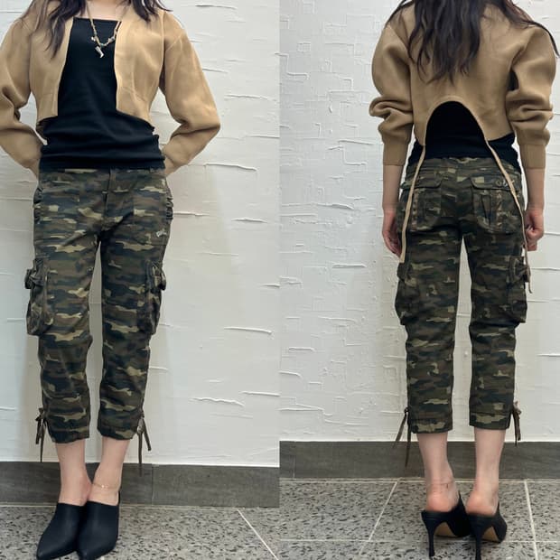 Military pocket pants