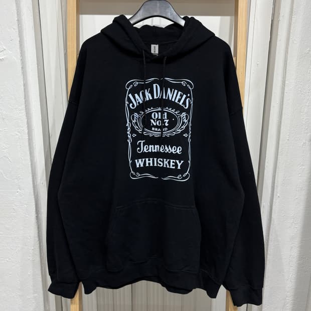 잭다니엘 기모 후드티