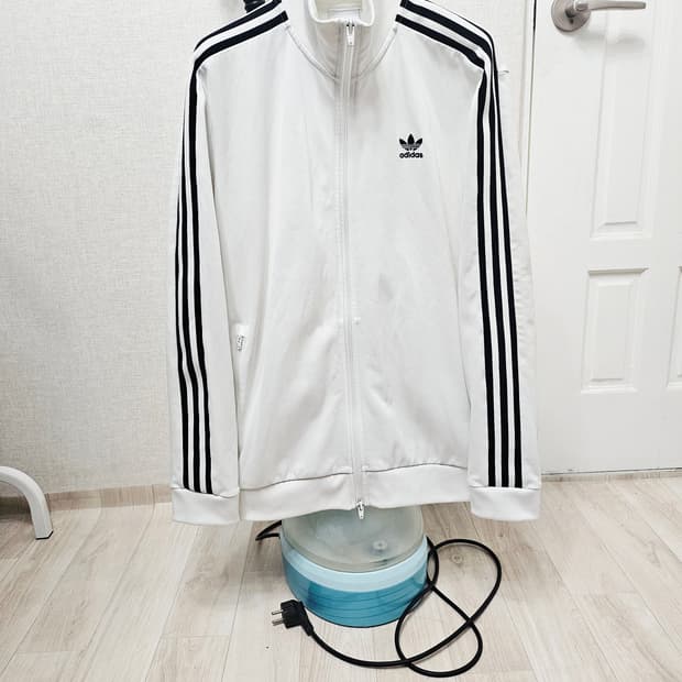 (105)XL☆우주매물☆ 아디다스 베켄바우어 2중지퍼 [흰검] 트랙탑져지