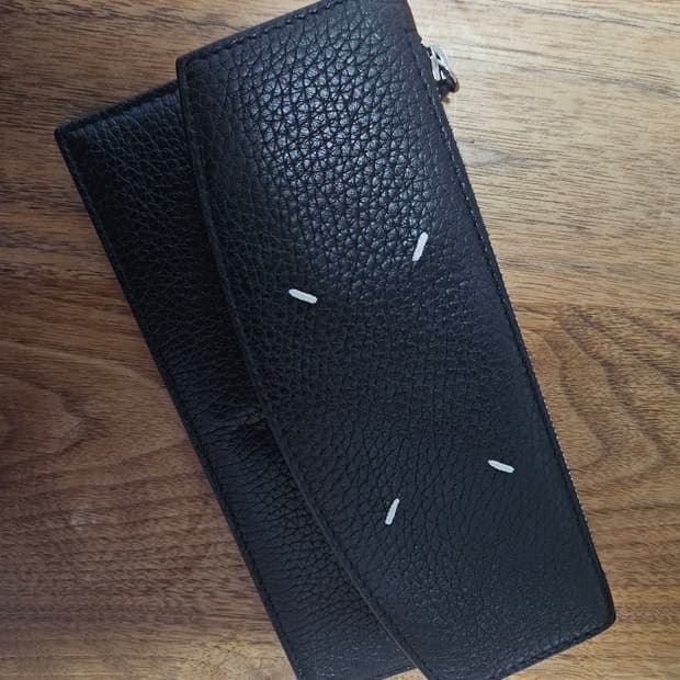 메종마르지엘라 공용 4 스티치 장지갑