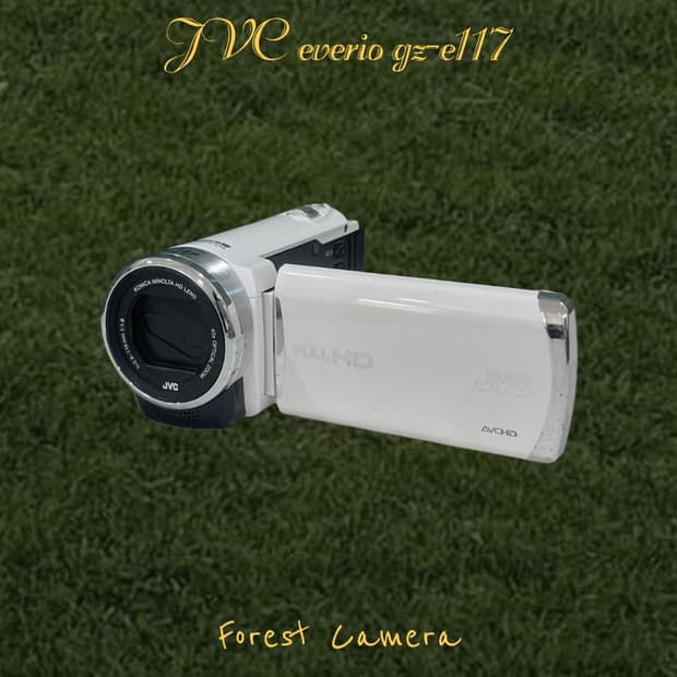 (셀카/꾸미기) JVC gz-e117 디지털캠코더 빈티지캠코더 디카