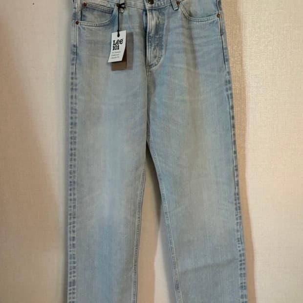 [새제품] lee101 셀비지 연청 데님 30/32사이즈
