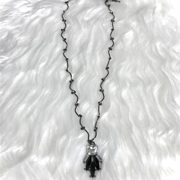 빈티지 모리걸 유니크 체인 목걸이