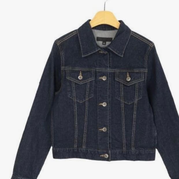 유니클로 데님자켓 사이즈: 우먼스s